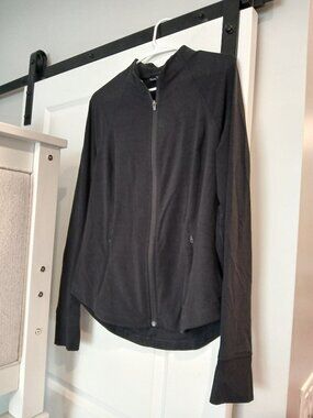 GREAT ATHLETA BLACK SALUTATION JACKET!!!